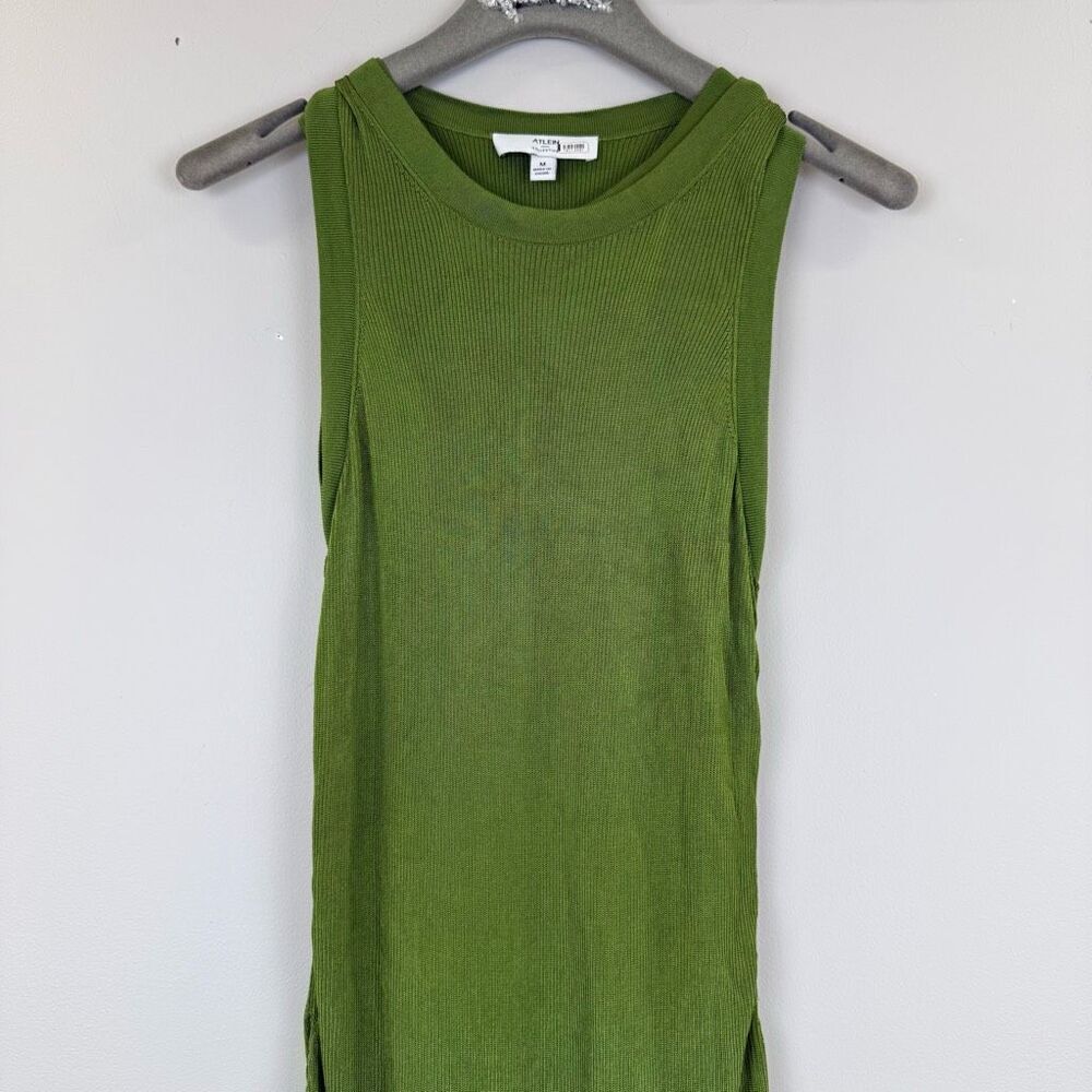 Atlein x RTR Green Knit Midi Dress 🤍 - Picture 7 of 10